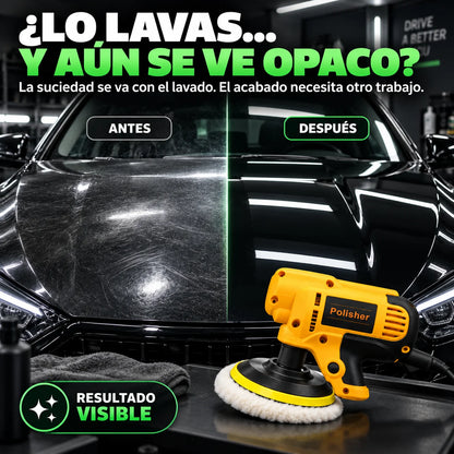 Pulidora Polisher Eléctrica | Almohadilla Desmontable