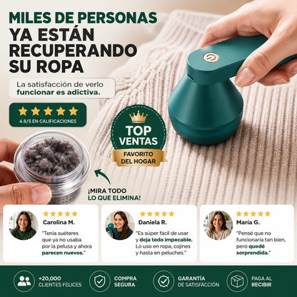 Quitapelusas Eléctrico | Ropa Como Nueva