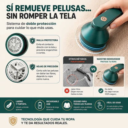 Quitapelusas Eléctrico | Ropa Como Nueva