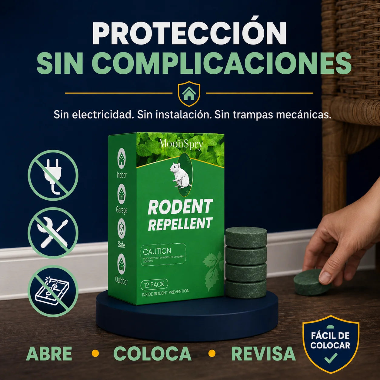 Repelente para Ratas y Ratones | Protege tu Hogar