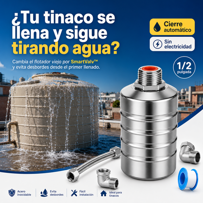 Kit SmartValv™ | Control Preciso del Agua Desde el Primer Uso