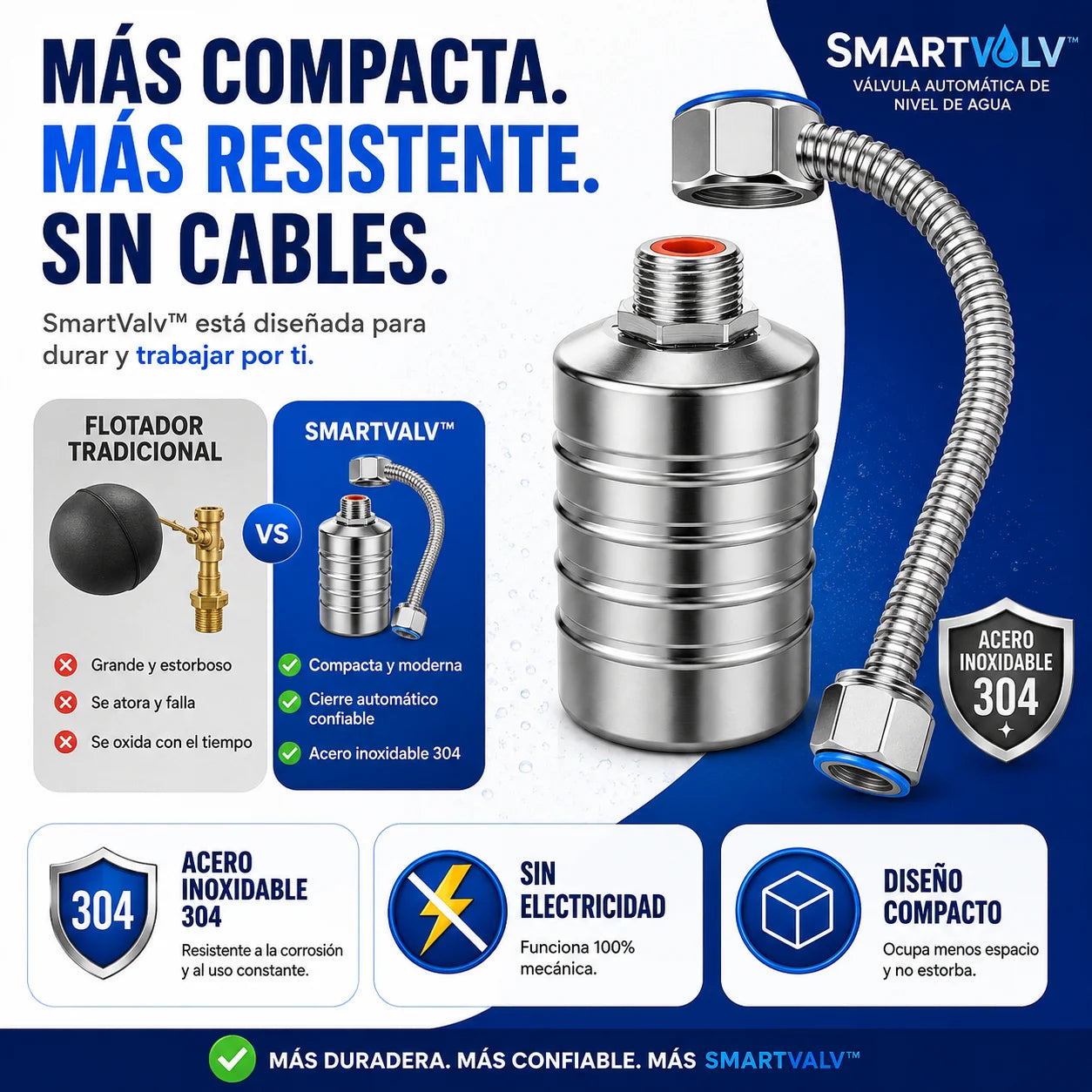 Kit SmartValv™ | Control Preciso del Agua Desde el Primer Uso