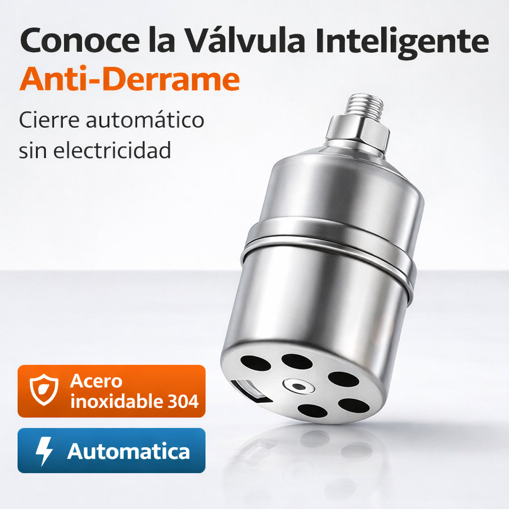 SmartValv™ | Control Preciso del Agua Desde el Primer Uso