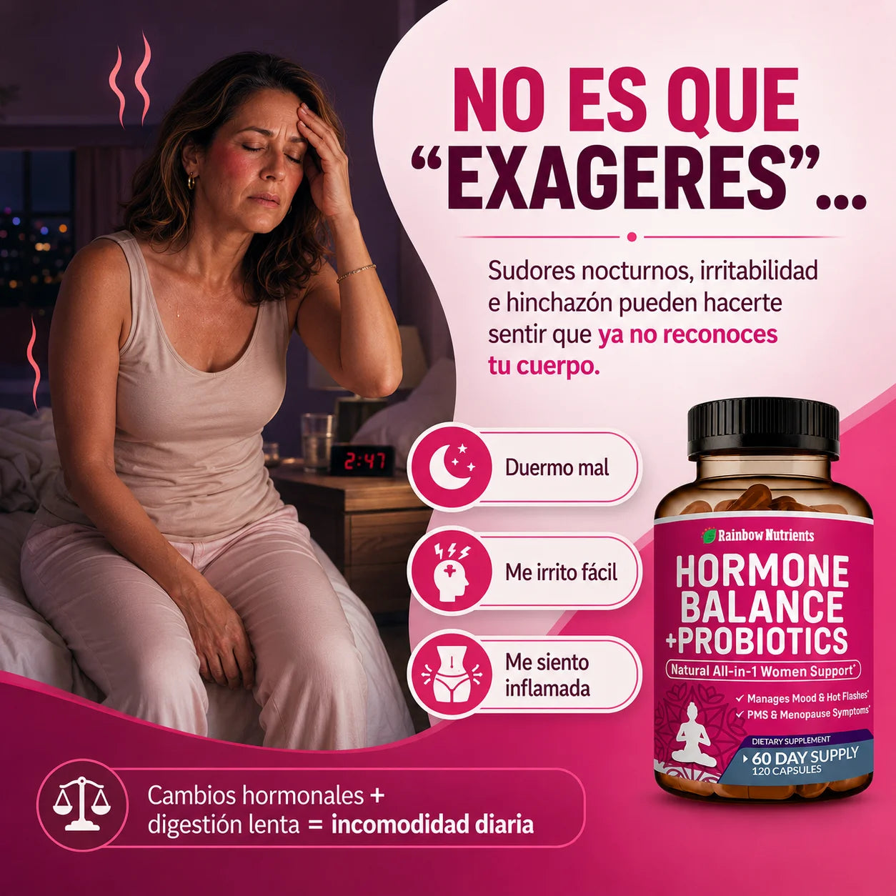 Suplemento Para Mujer | Balance Hormonal