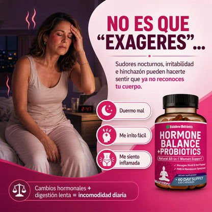 Suplemento Para Mujer | Balance Hormonal
