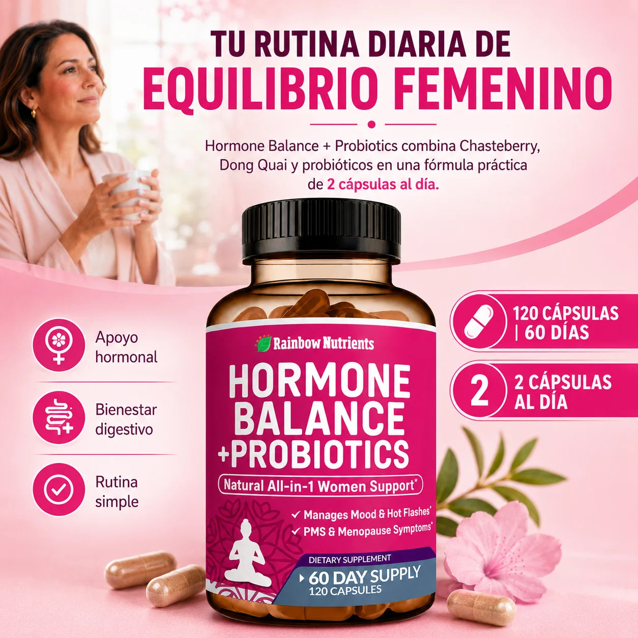 Suplemento Para Mujer | Balance Hormonal