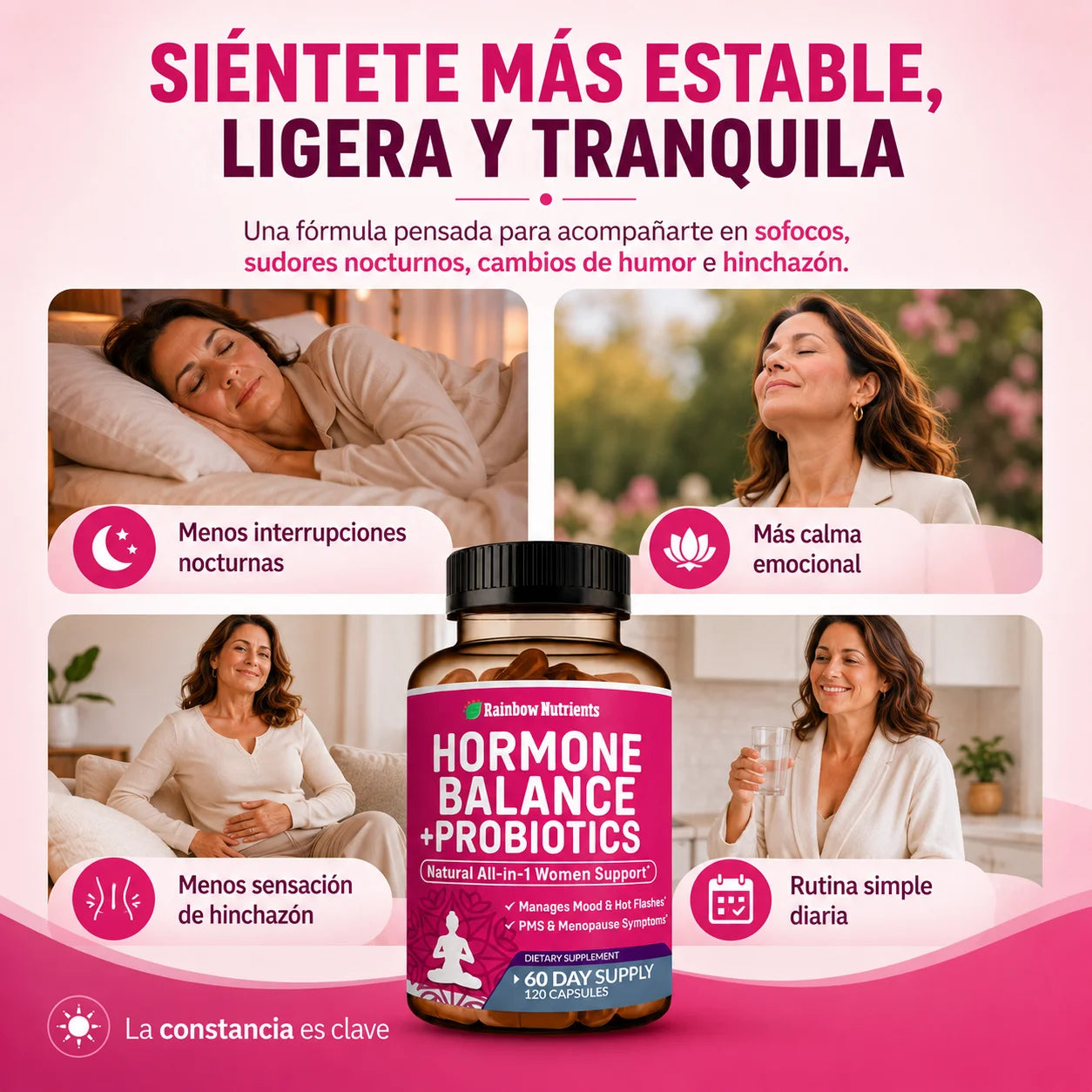 Suplemento Para Mujer | Balance Hormonal