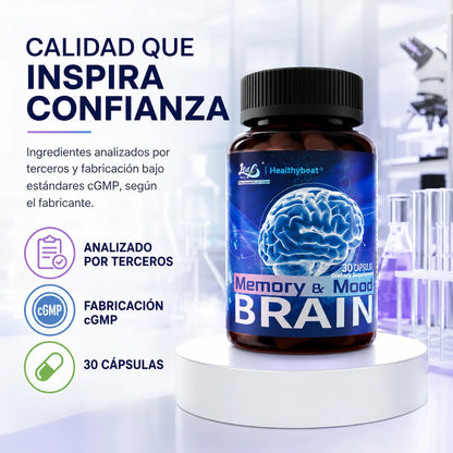 Suplemento Memory & Mood | Memoria, Concentración y Claridad Mental