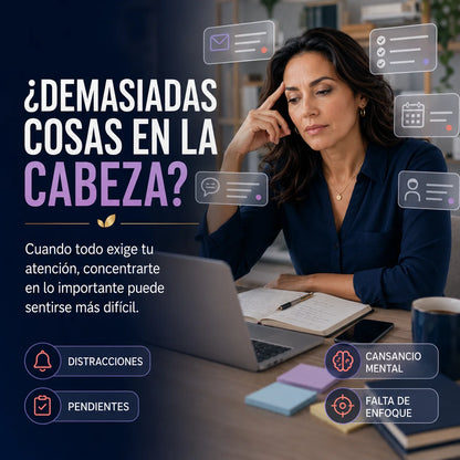 Suplemento Memory & Mood | Memoria, Concentración y Claridad Mental