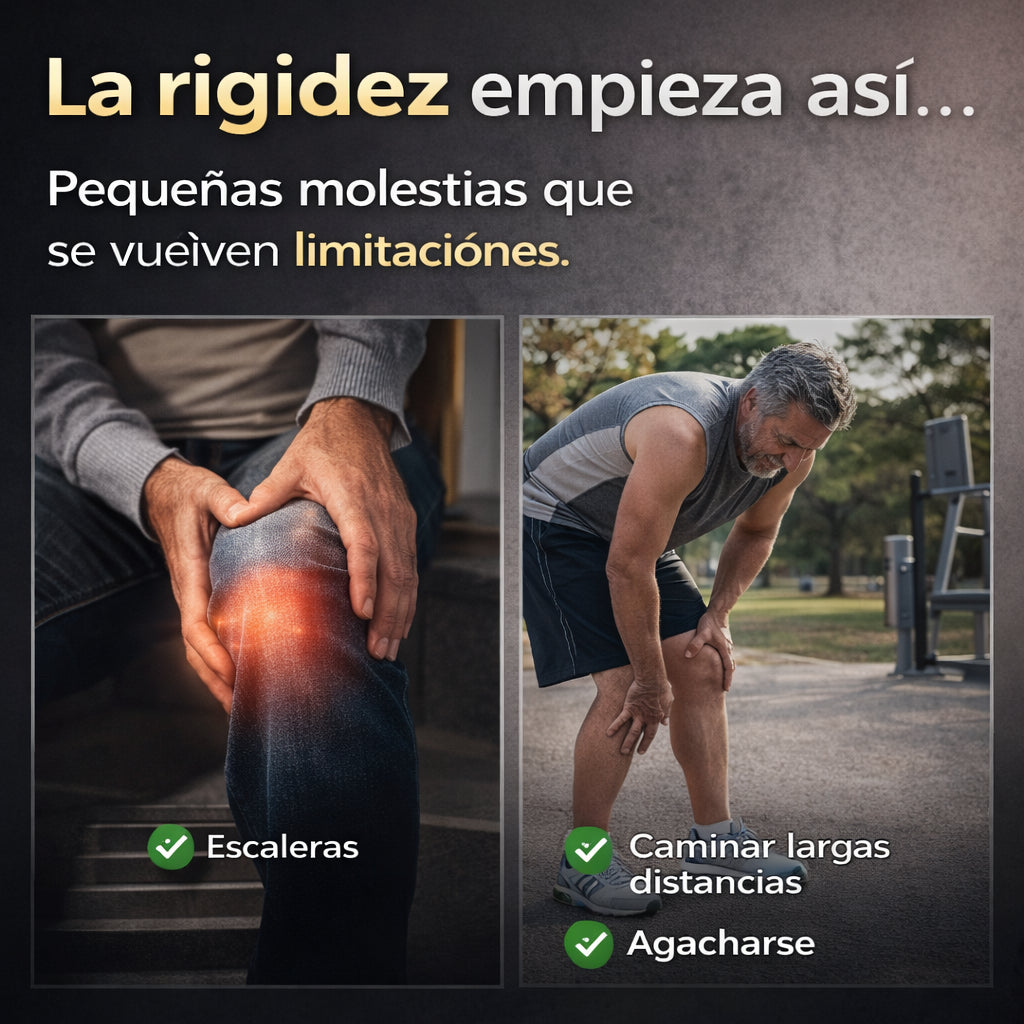 Glucosamina + Ácido Hialurónico | Fórmula 4 en 1 para Movilidad Activa