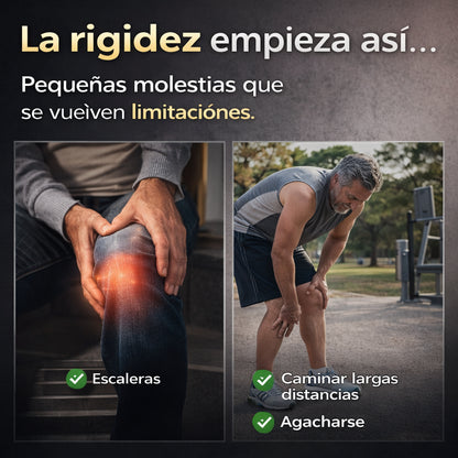 Glucosamina + Ácido Hialurónico | Fórmula 4 en 1 para Movilidad Activa
