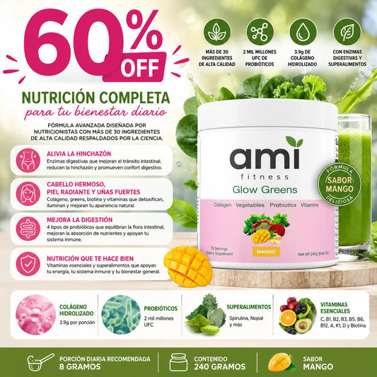 Suplemento Ami Colageno Con Probioticos