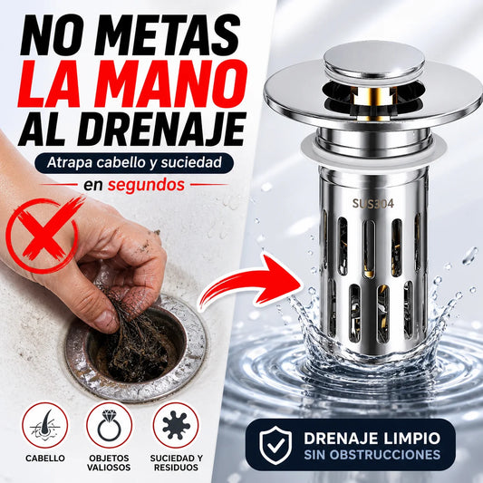 Kit x2 Tapon De Drenaje DrenaFlow | Cero Obstrucciones