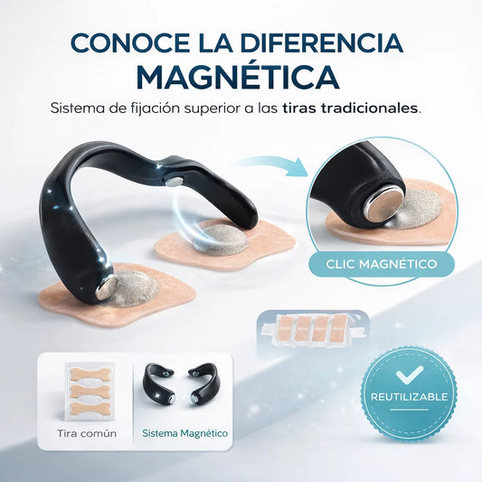 Tiras Nasales Antironquidos Magneticas