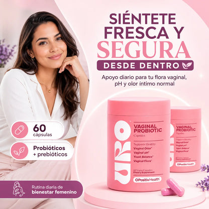 Uro Probiótico Vaginal | Equilibrio íntimo en 7 días