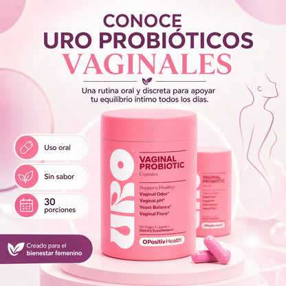 Uro Probiótico Vaginal | Equilibrio íntimo en 7 días