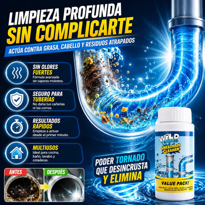 Wild Tornado | Destapa y elimina malos olores