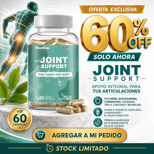 Suplemento Joint Support Windboss 60 Cap