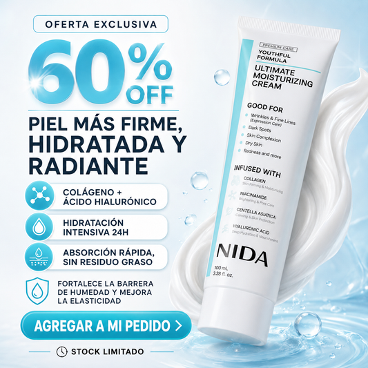 Crema Nida Hidratante Viral 100ml