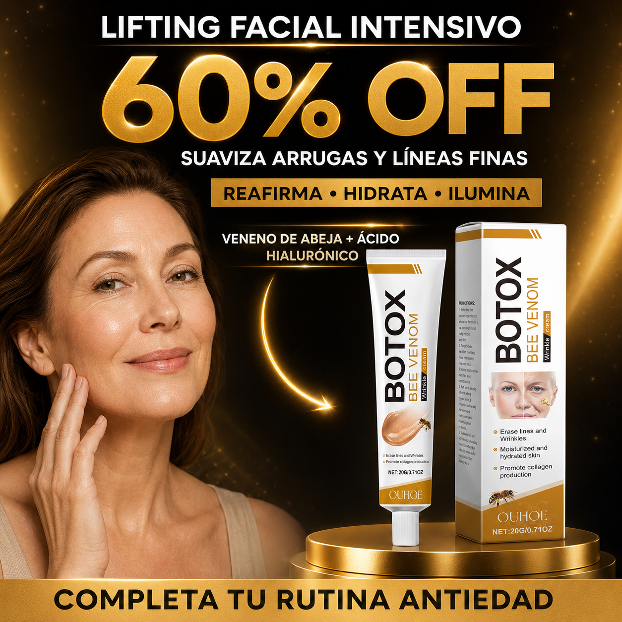 Lifting De Veneno De Abeja Botox
